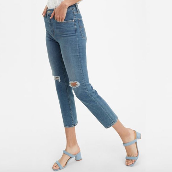 LEVI'S 724 Hi-Rise Straight Leg Jean, 26 - Picture 3 of 10